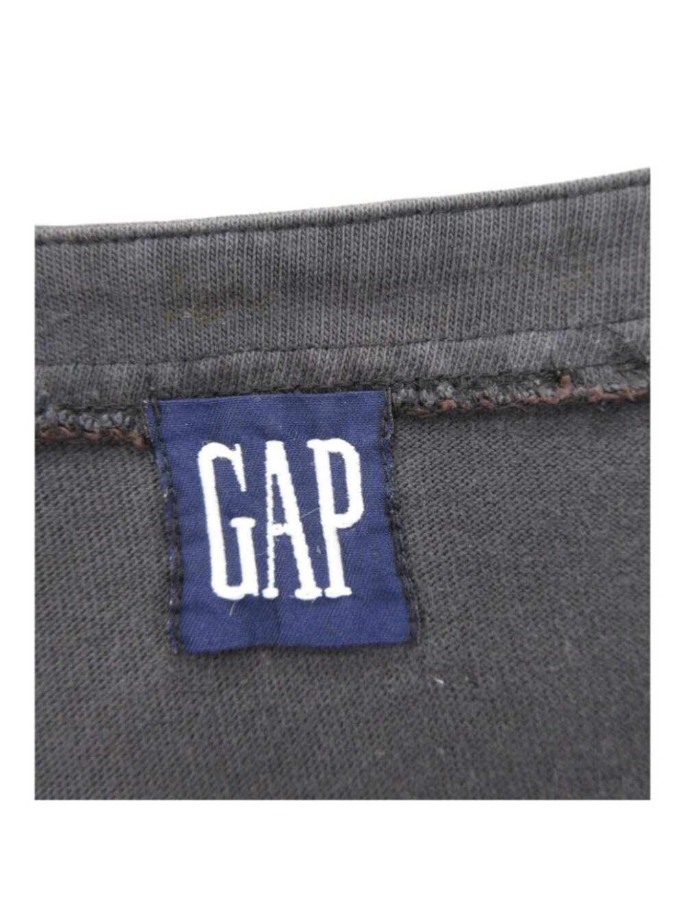 VINTAGE GAP Sweater Large Cardigan Button Up Ditsy Floral Pockets * - Picture 12 of 13